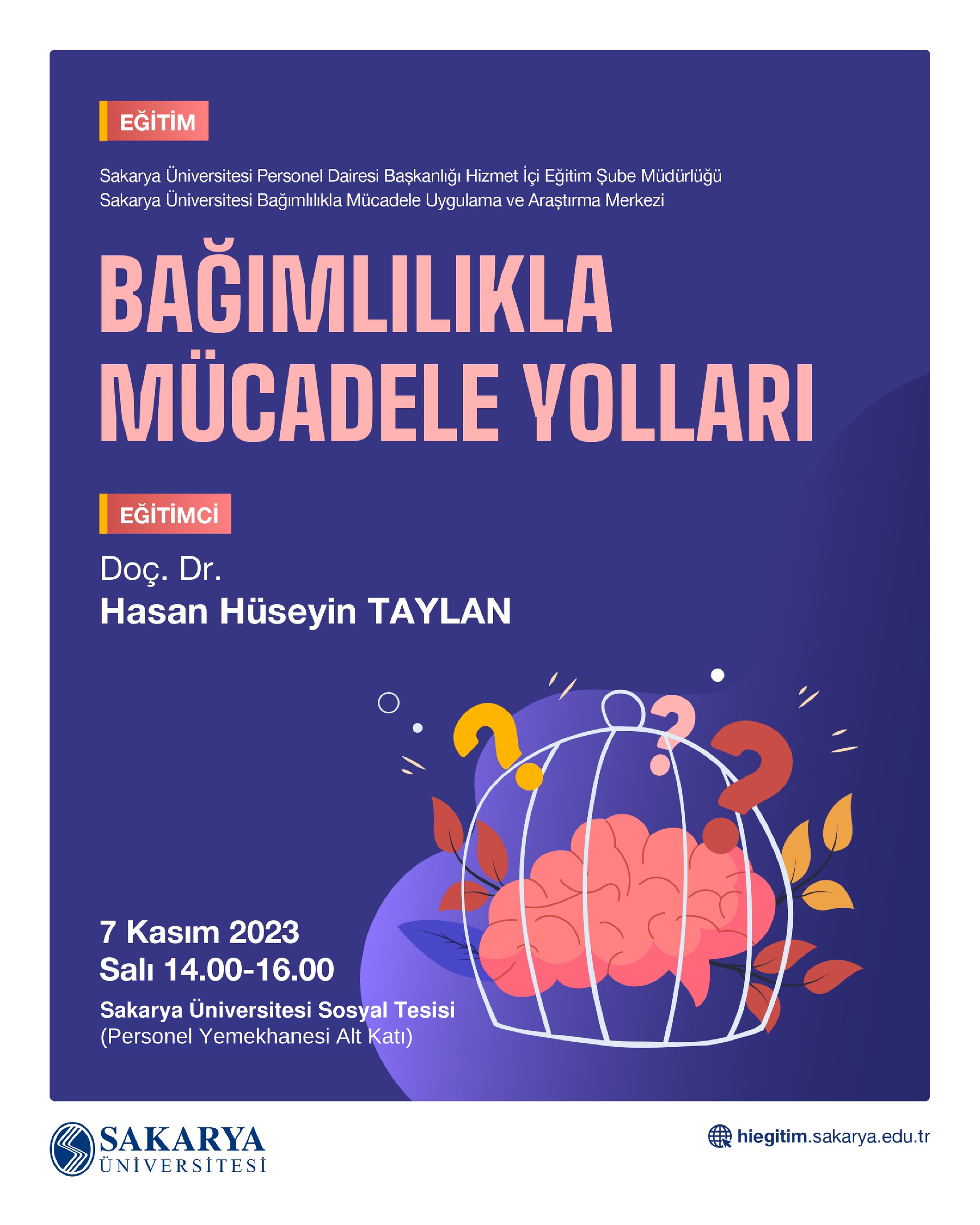 Bağımlılıkla Mücadele Yolları Eğitimi