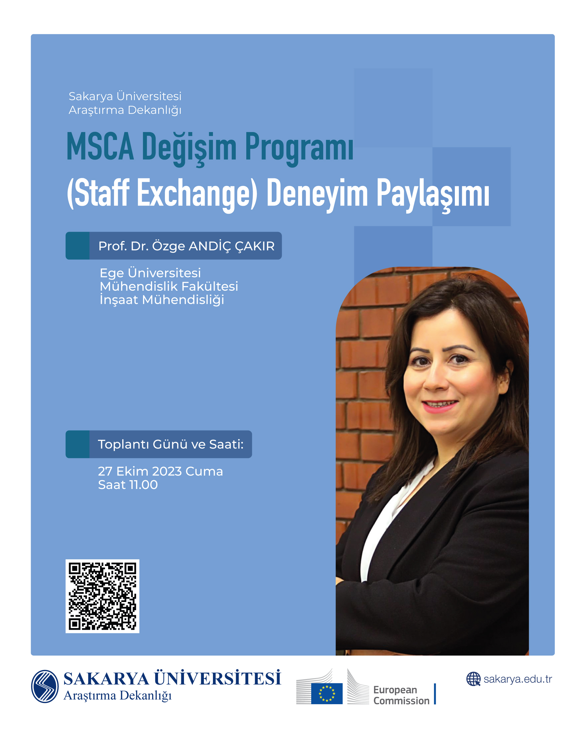 MSCA Değişim Programı Deneyim Paylaşımı 