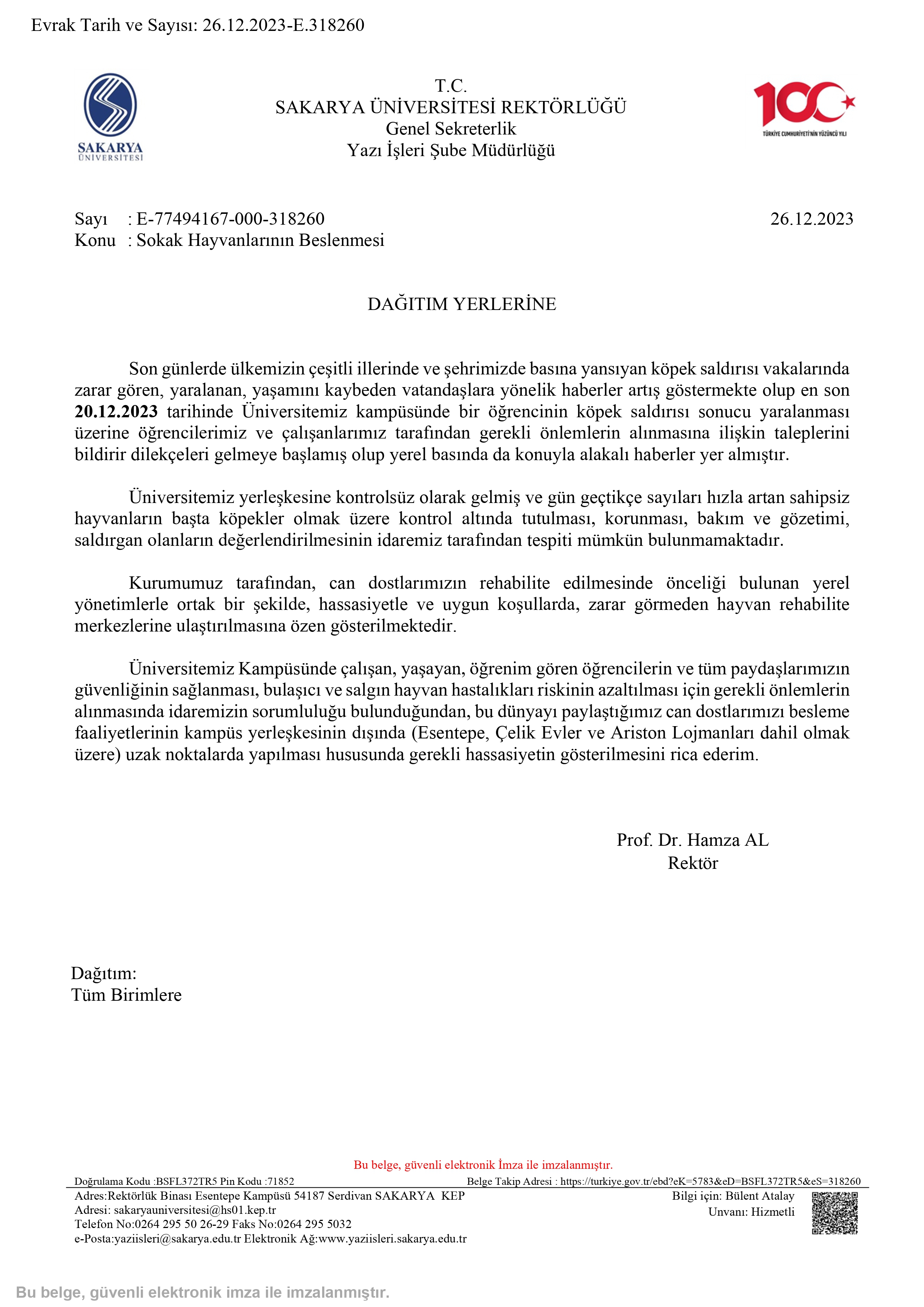 Sokak Hayvanlarının Beslenmesi